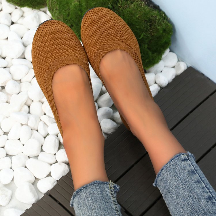 Women's Comfortable Slip-on Ballerinas W&w