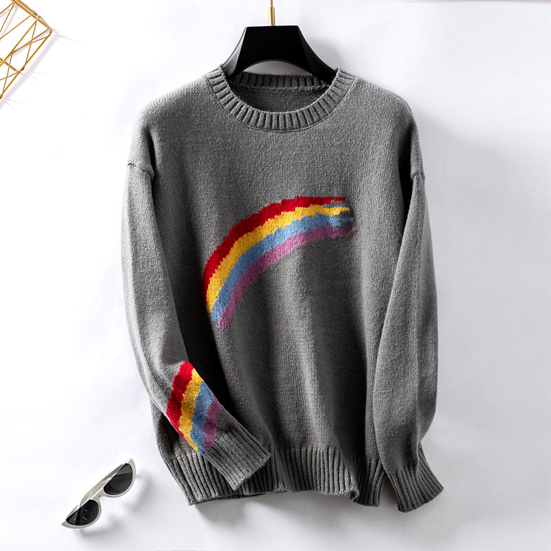 Women's patterned pullover