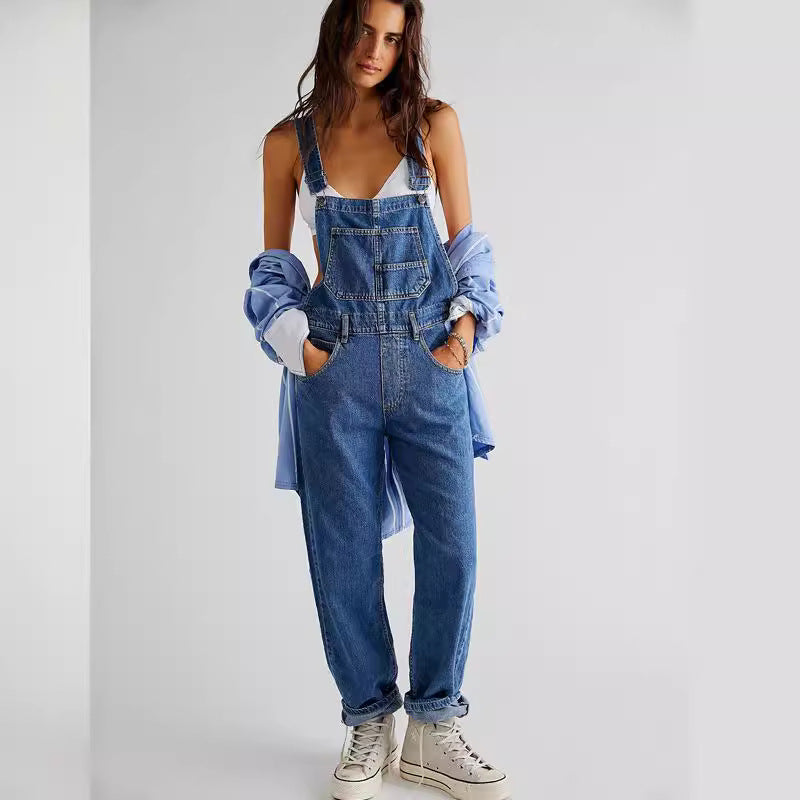Women's dungarees in a casual cut with trendy details