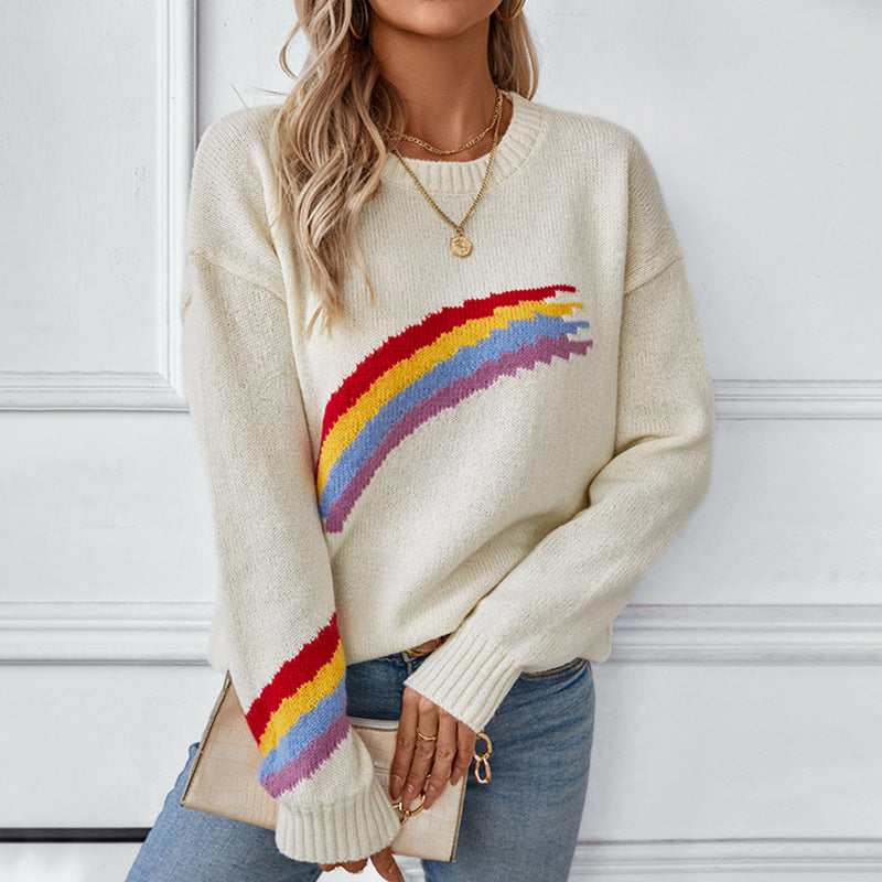 Women's patterned pullover