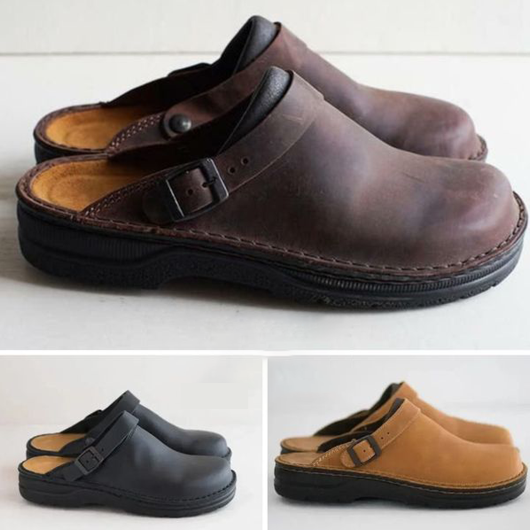 Lysse Leather Clogs