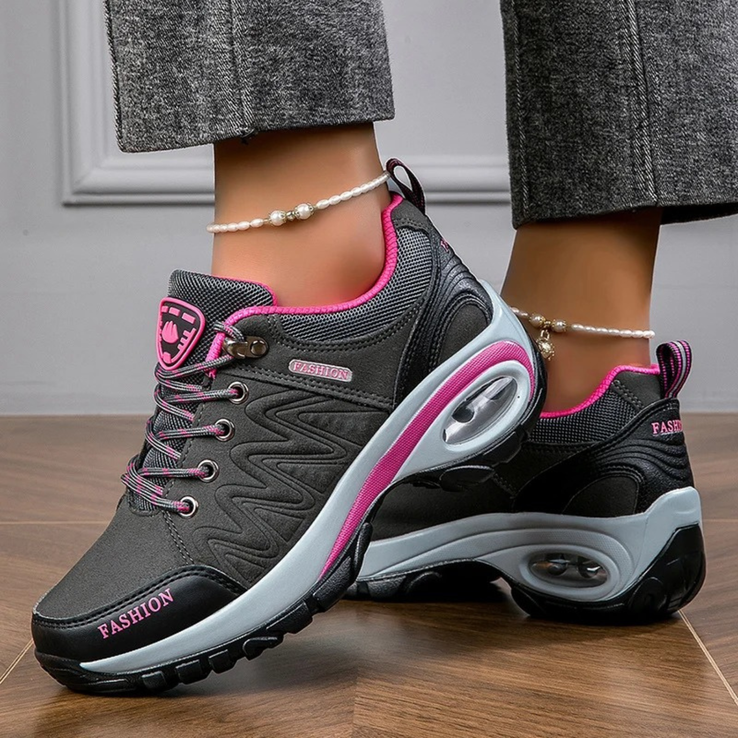 Sporty Waterproof Hiking Shoes for Women