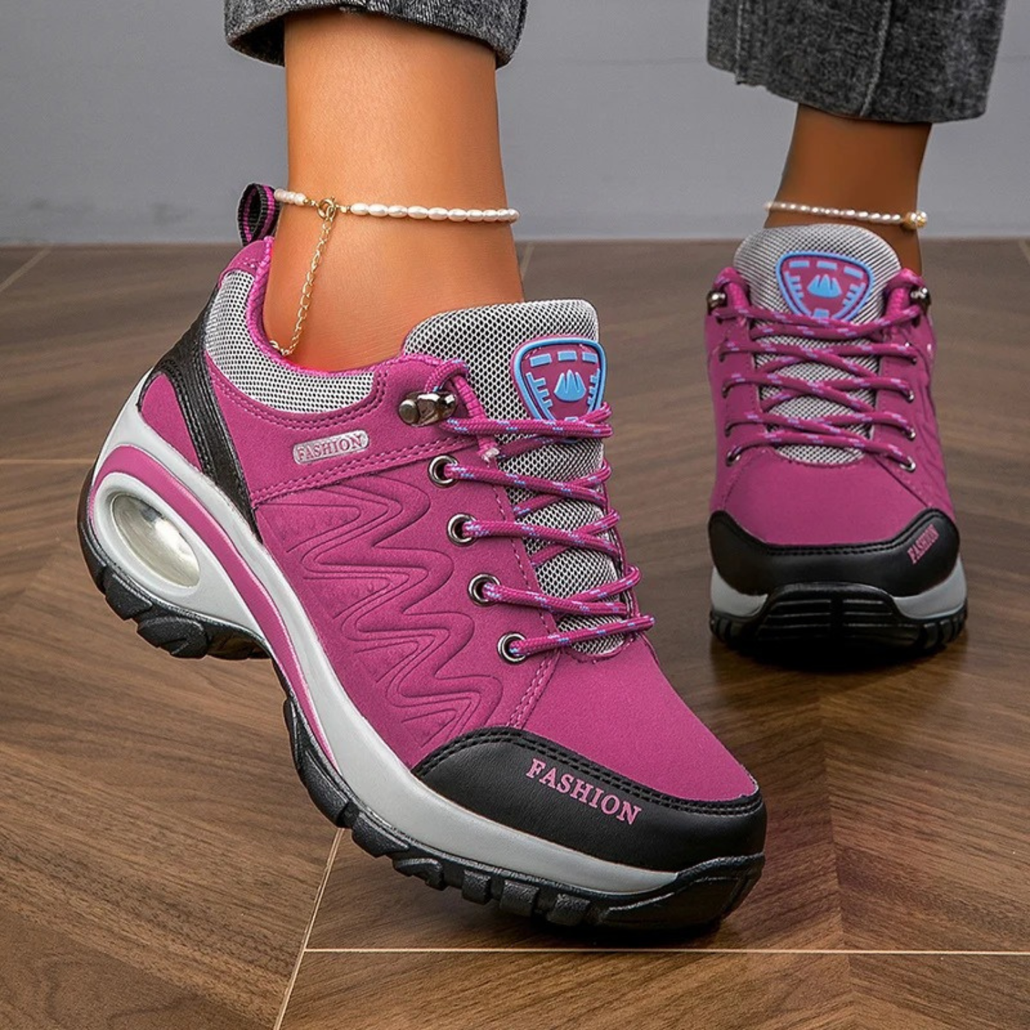 Sporty Waterproof Hiking Shoes for Women