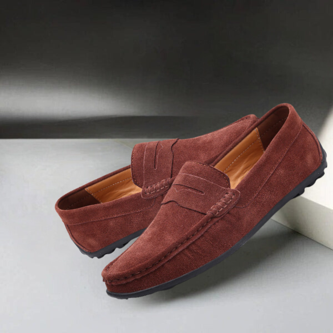 Classic Suede Loafers for Men