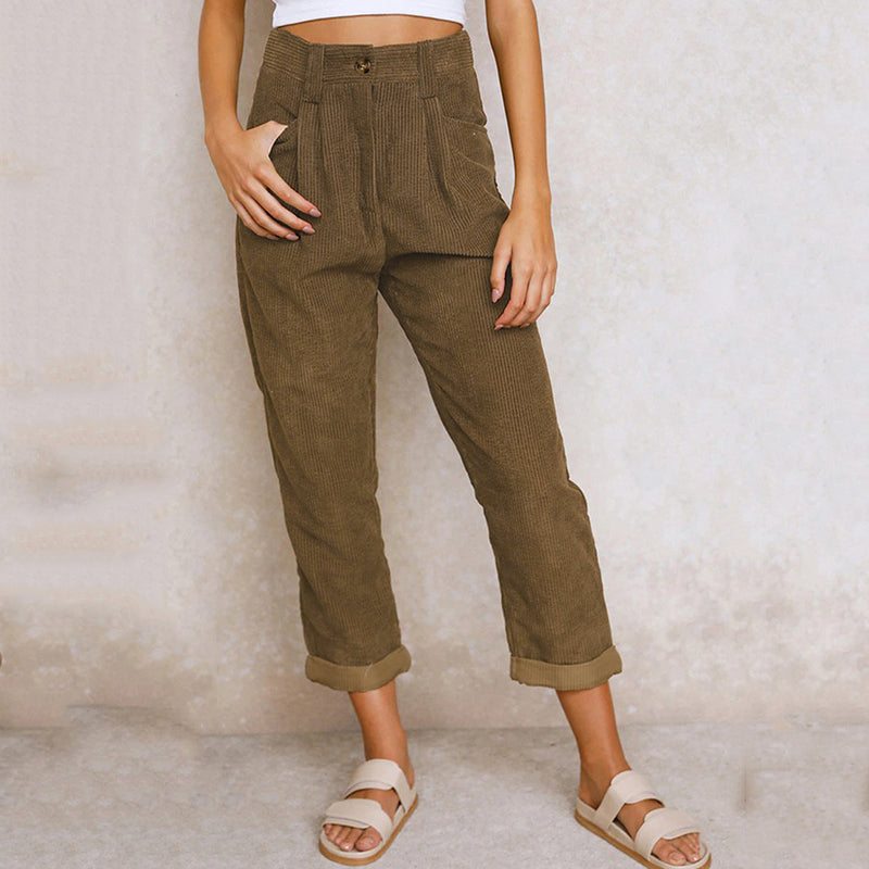 Stylish Cord Pants