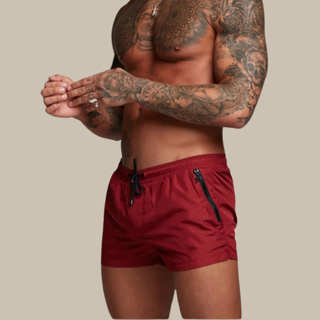 Swim Shorts Quick-drying Short Shorts With Stretch for Men