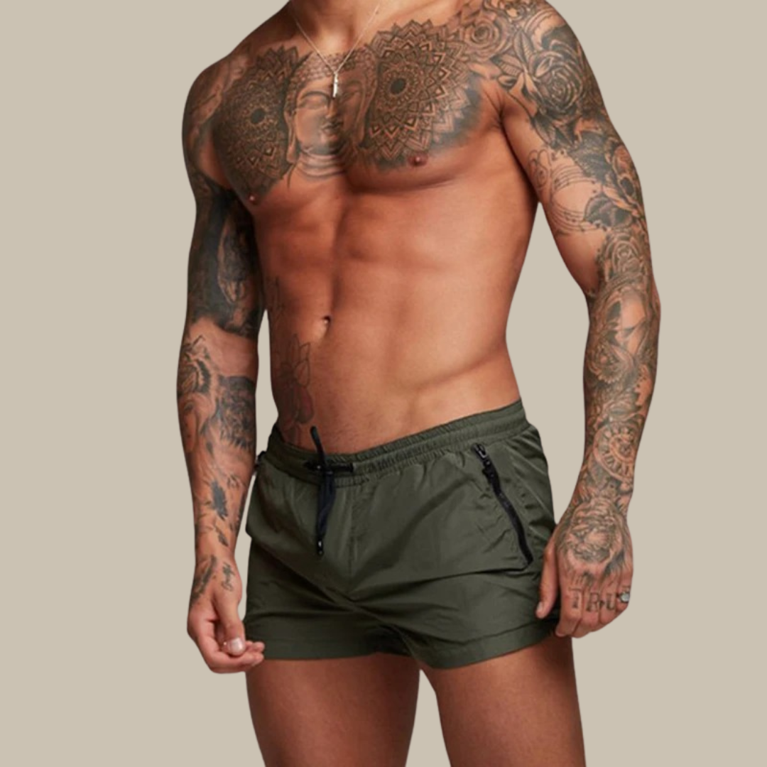 Swim Shorts Quick-drying Short Shorts With Stretch for Men
