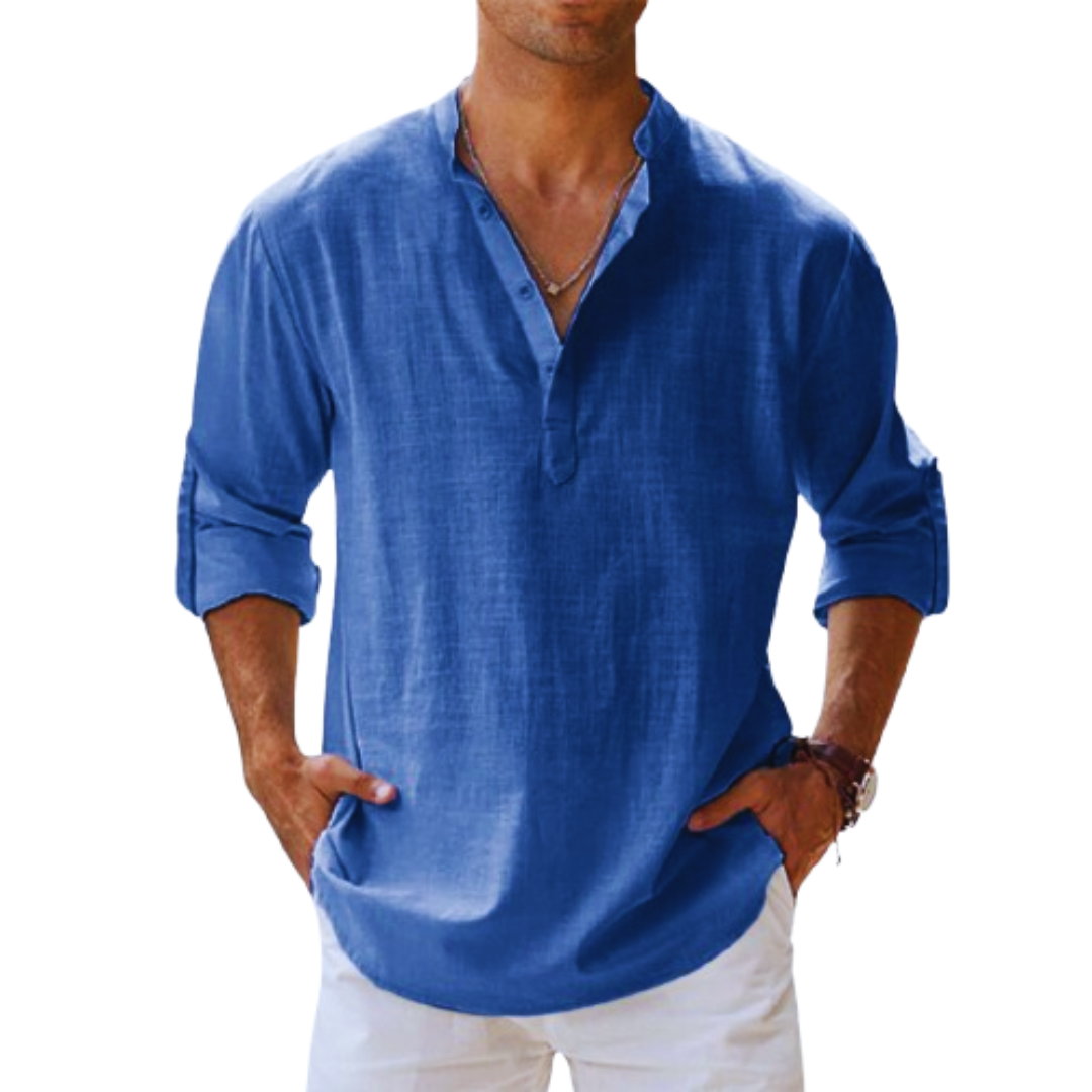 Linen Shirt With Long Sleeves