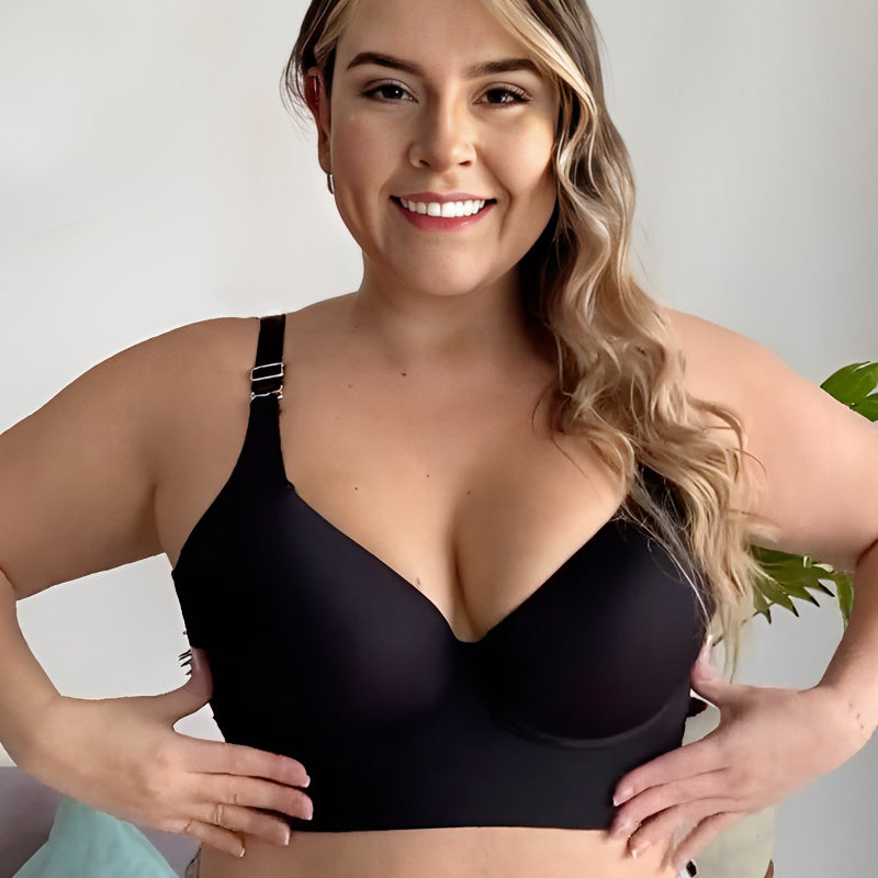 Push up Back Smoothing Bra for Invisible Support for Women
