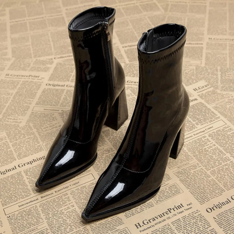 Lysse | Women's ankle boots with high heels