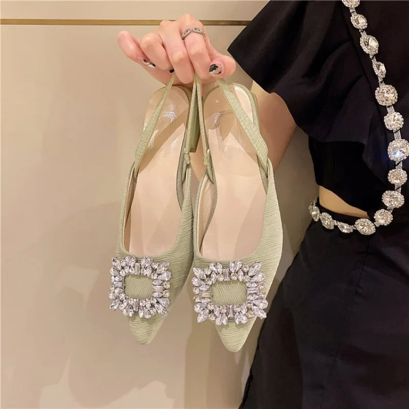 Push Me Back Slingback Shoes