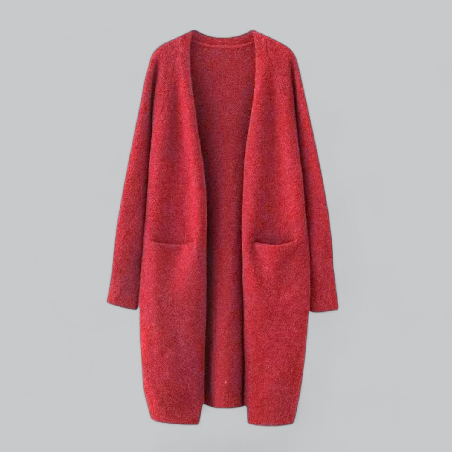 Classic Long Cashmere Cardigan for Women