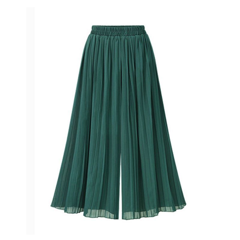Women's Pants With Wide Leg And Mesh Detail