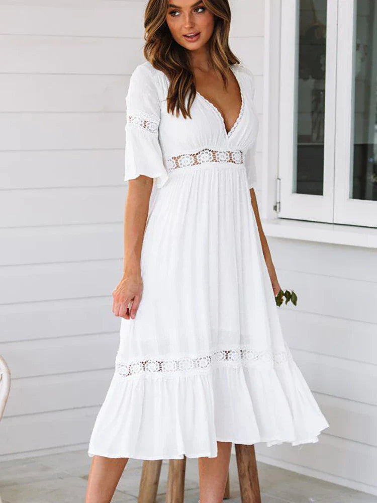 Boho Midi Dress