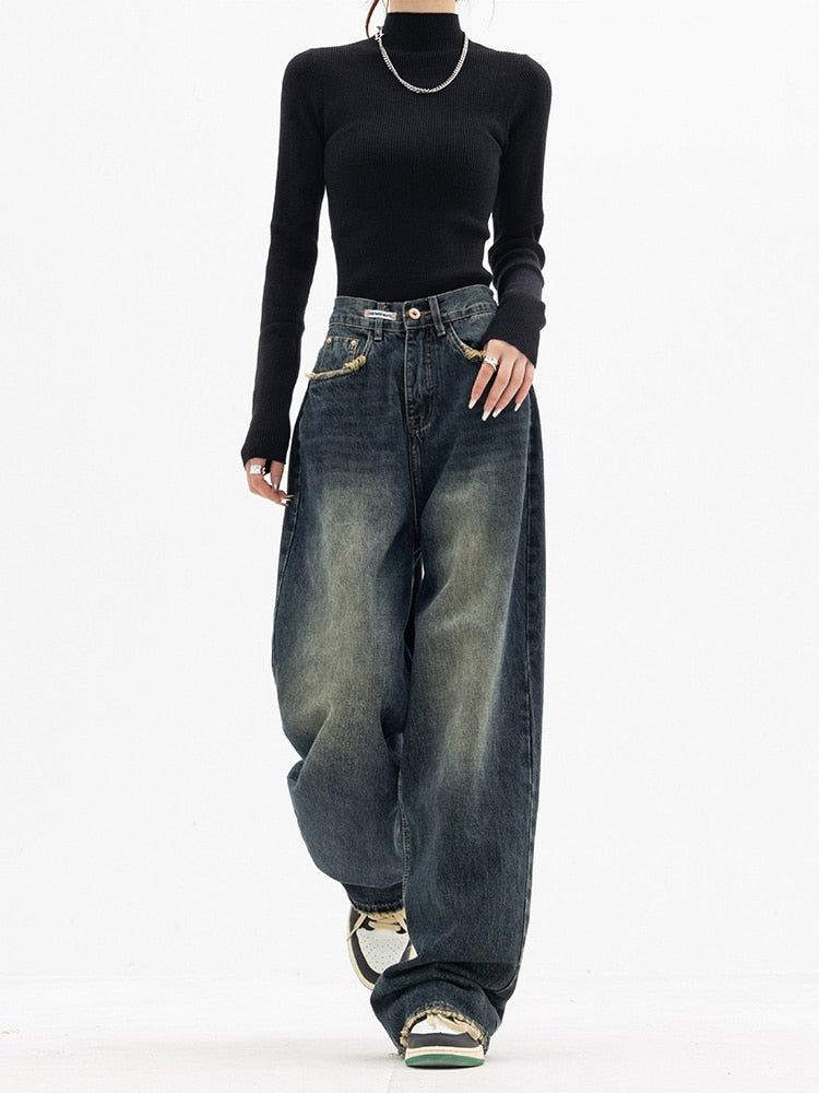 Women's Vintage Baggy Jeans