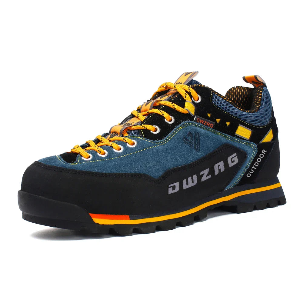 Extra Robust Waterproof Hiking Shoes With Laces for Men