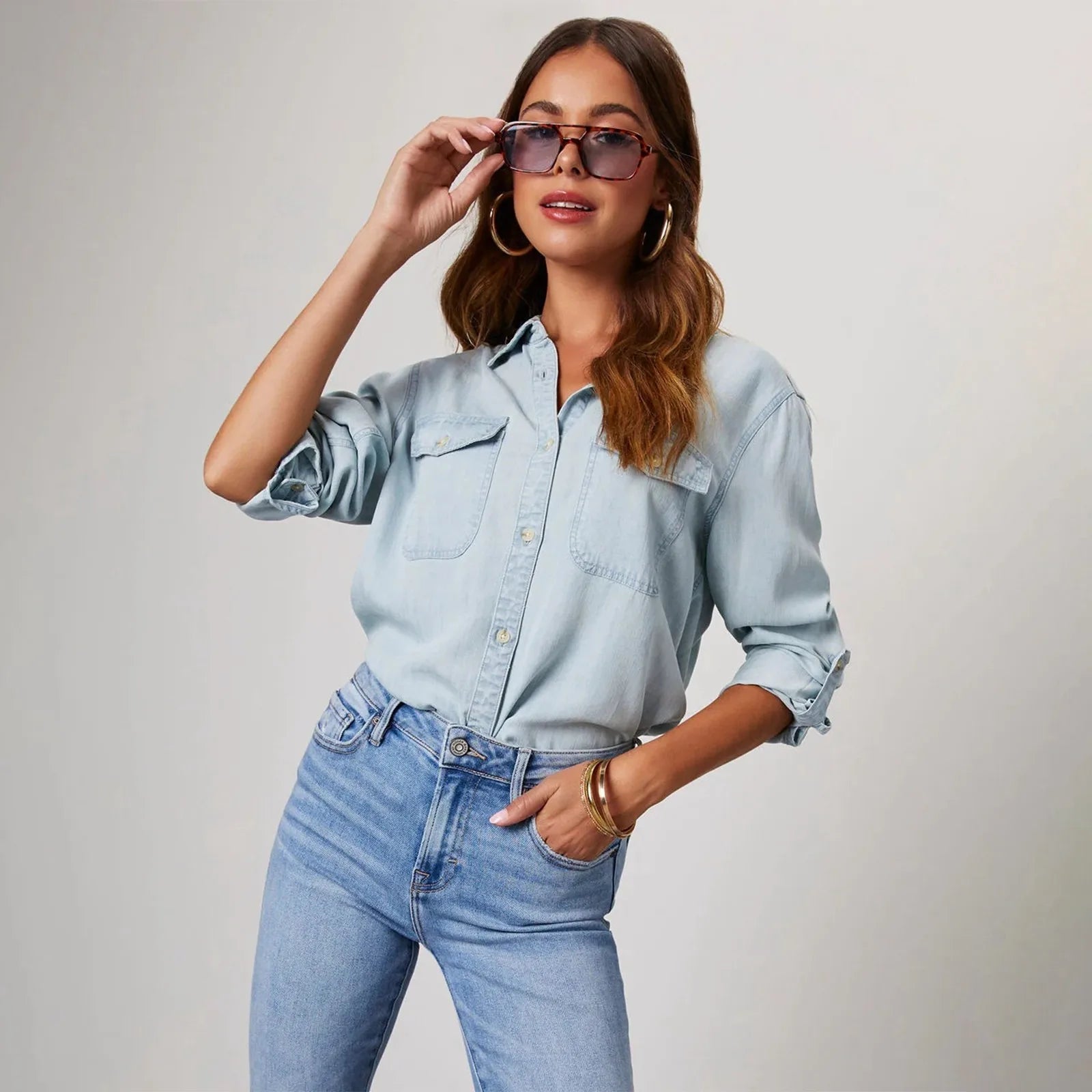 Light Denim Shirts