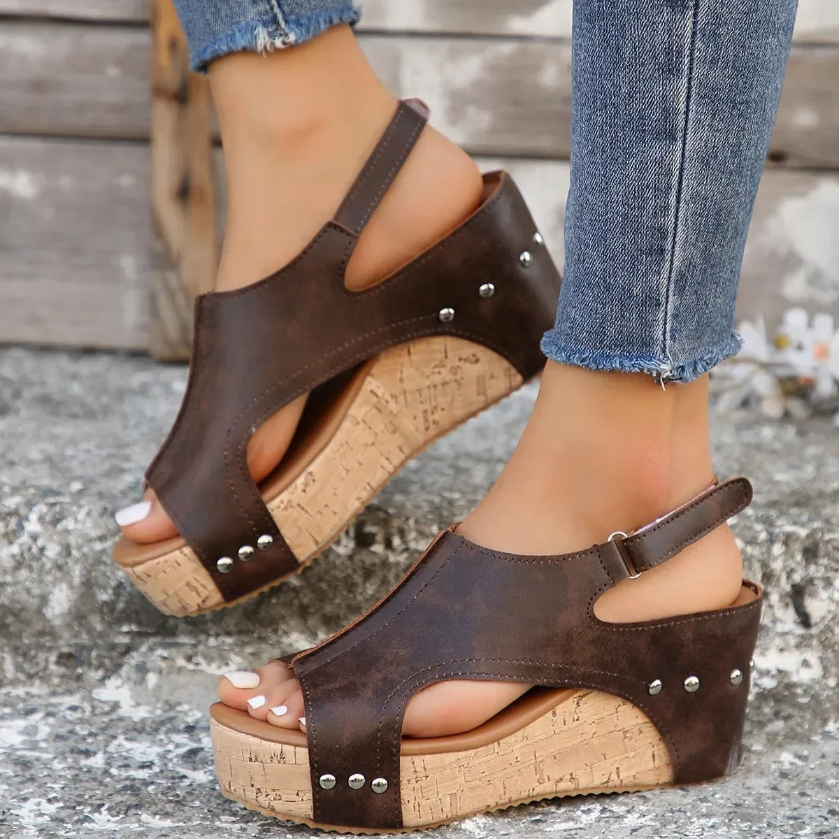 Lysse | Supportive Wedge Sandals