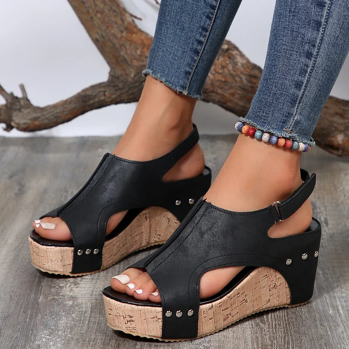 Lysse | Supportive Wedge Sandals