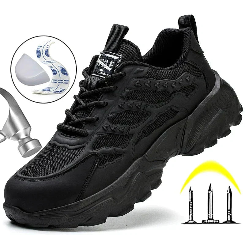 Safety Shoes With Steel Toe Safety and Style