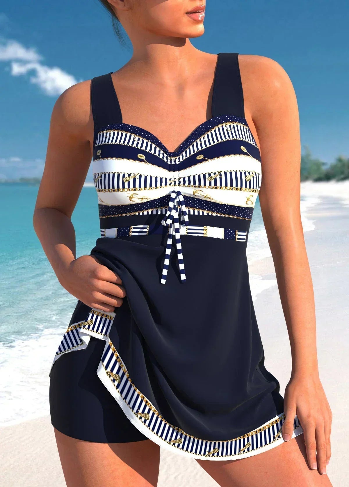 Lysse | Stylish Tummy Control Tankini Set