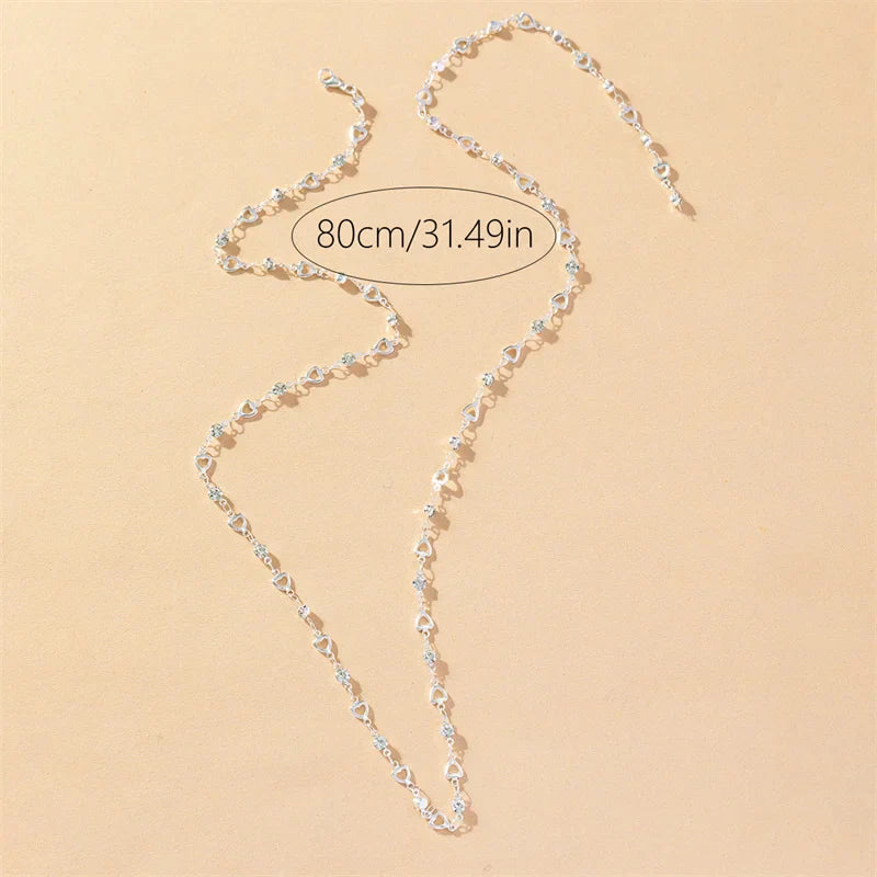 Colorful Zircon Crystal Necklace for Women