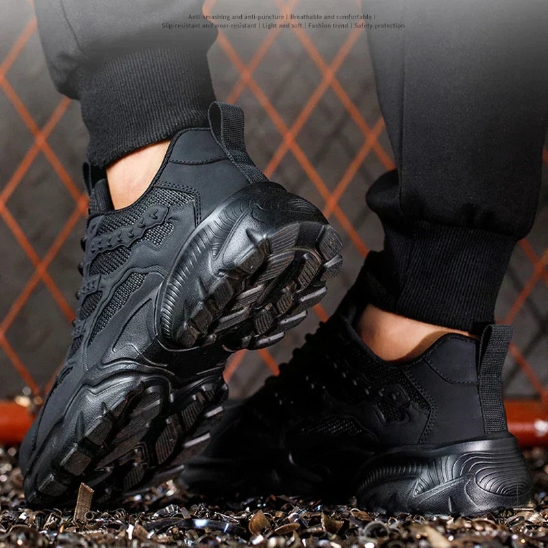 Safety Shoes With Steel Toe Safety and Style