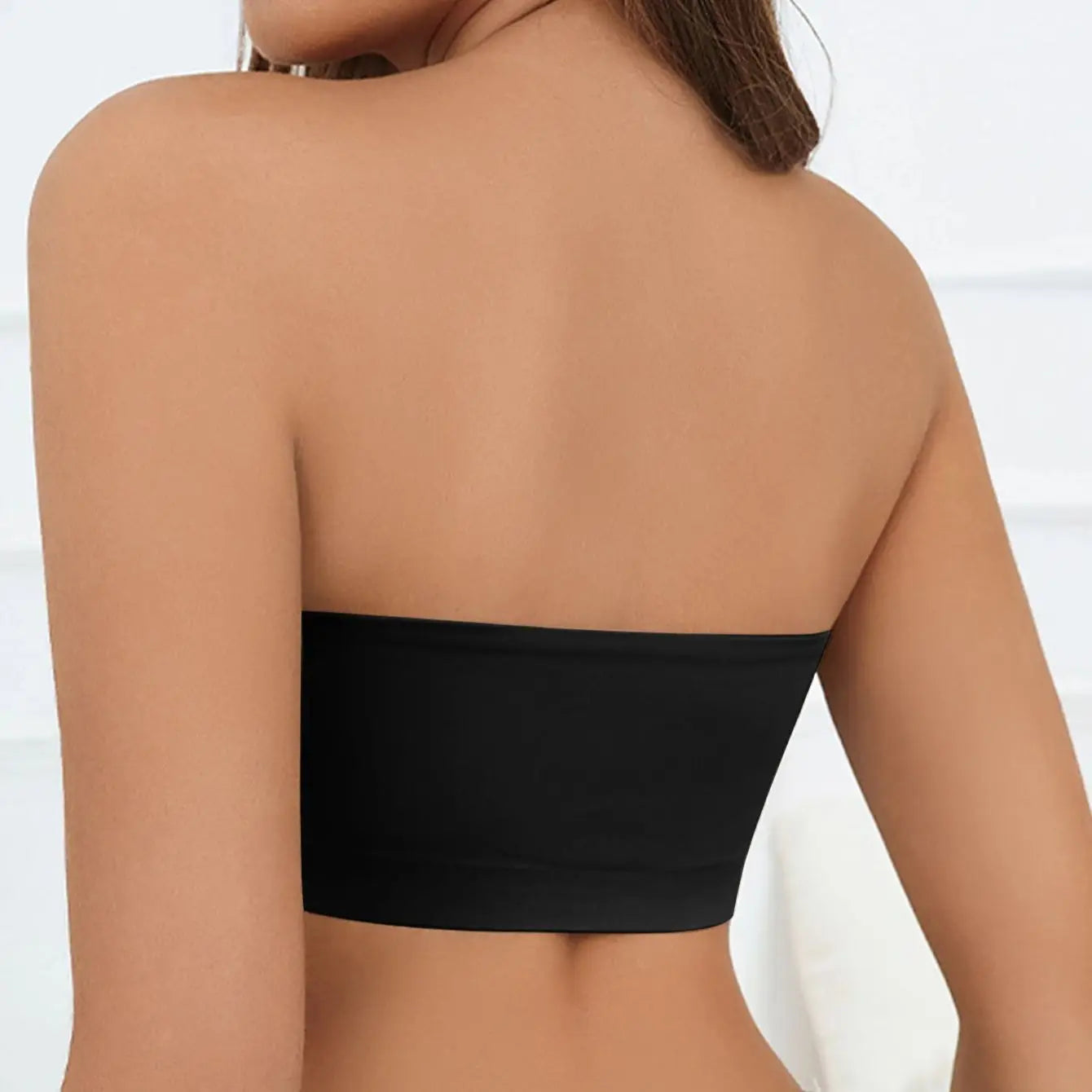 Strapless Bandeau Bra for Breathable Comfort for Women