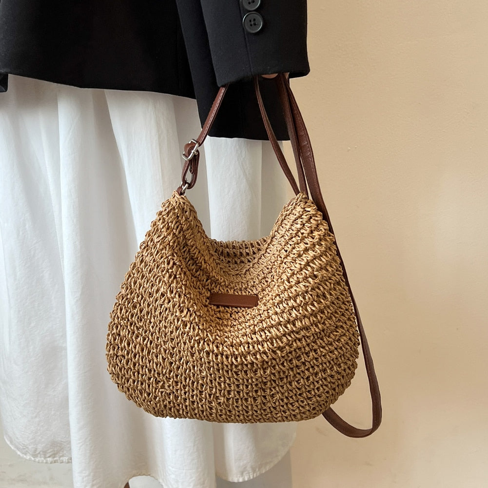 Bohemian Spacious Shoulder Bag - Stylish & Practical for Everyday