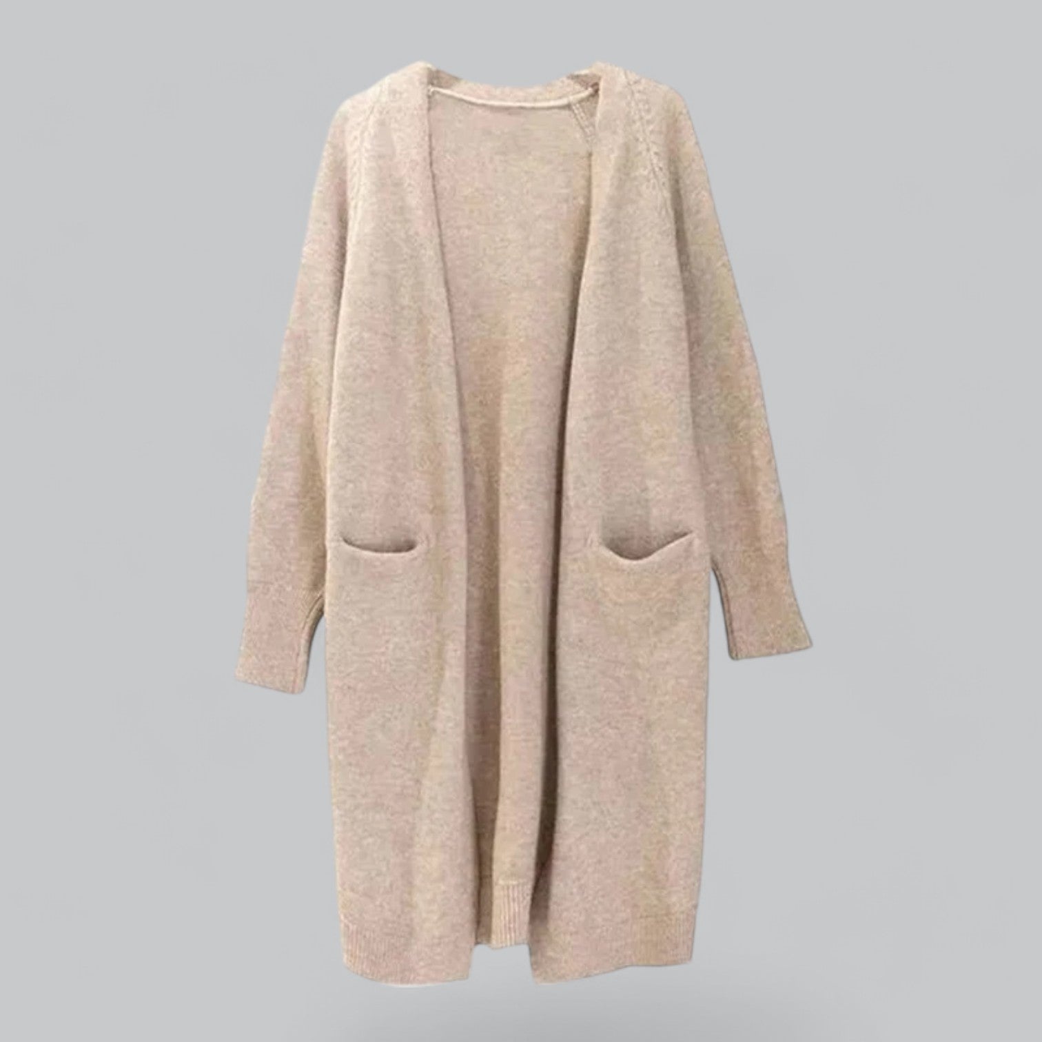 Classic Long Cashmere Cardigan for Women