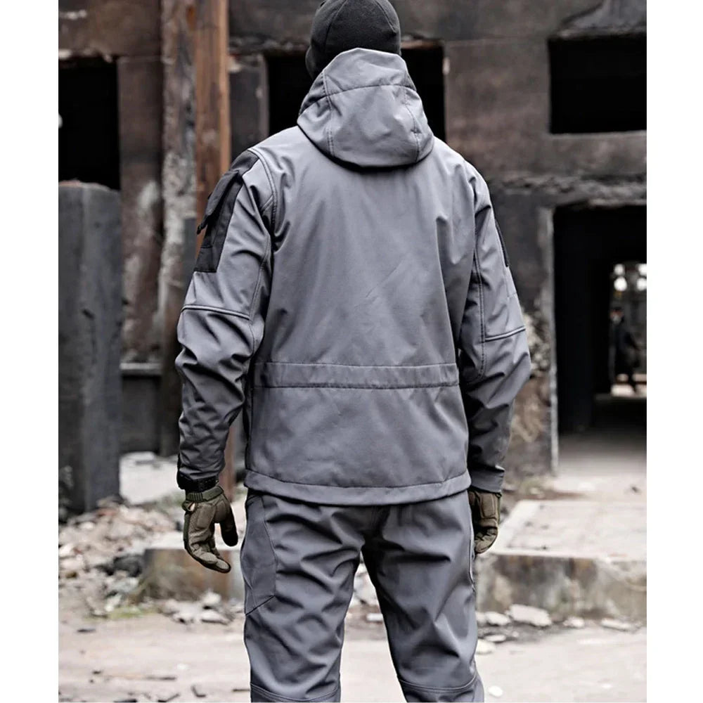 Waterproof Thermal Suit With Multiple Pockets for Men