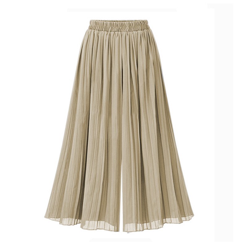 Women's Pants With Wide Leg And Mesh Detail