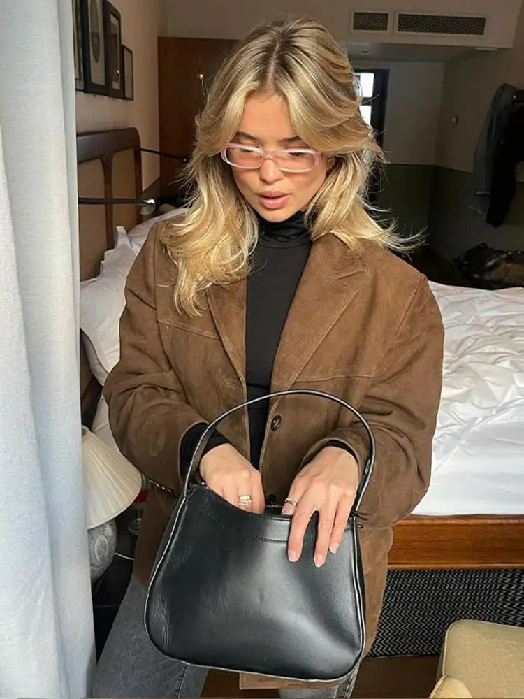 Elegant Suede Jacket