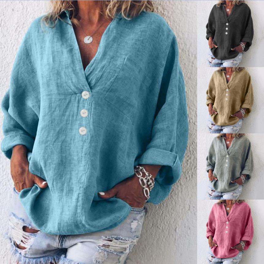 Stylish Linen Blouse