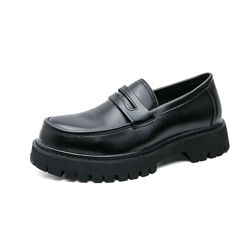 Premium Business Men's Loafers High Sole