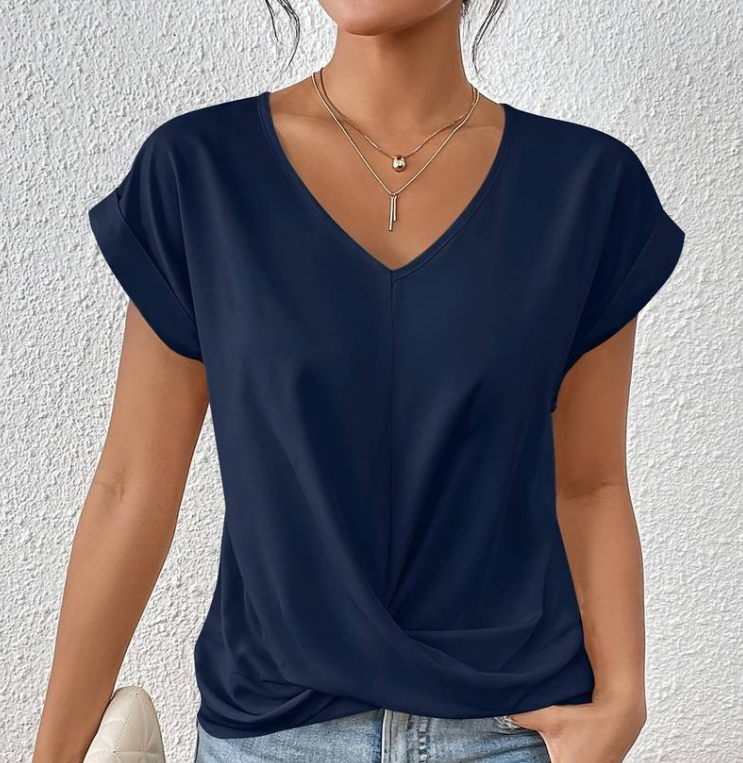 Elegant V-neck Top