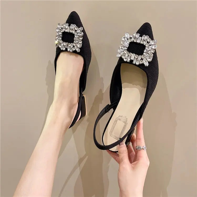 Push Me Back Slingback Shoes