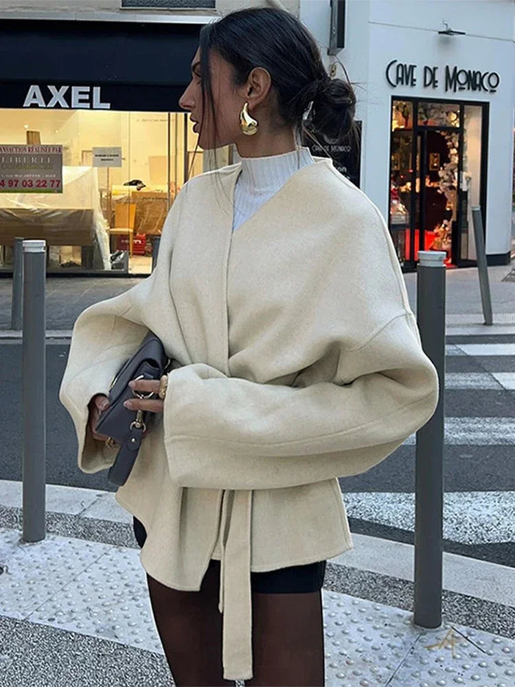 Lysse | Fleece Jacket With Belt