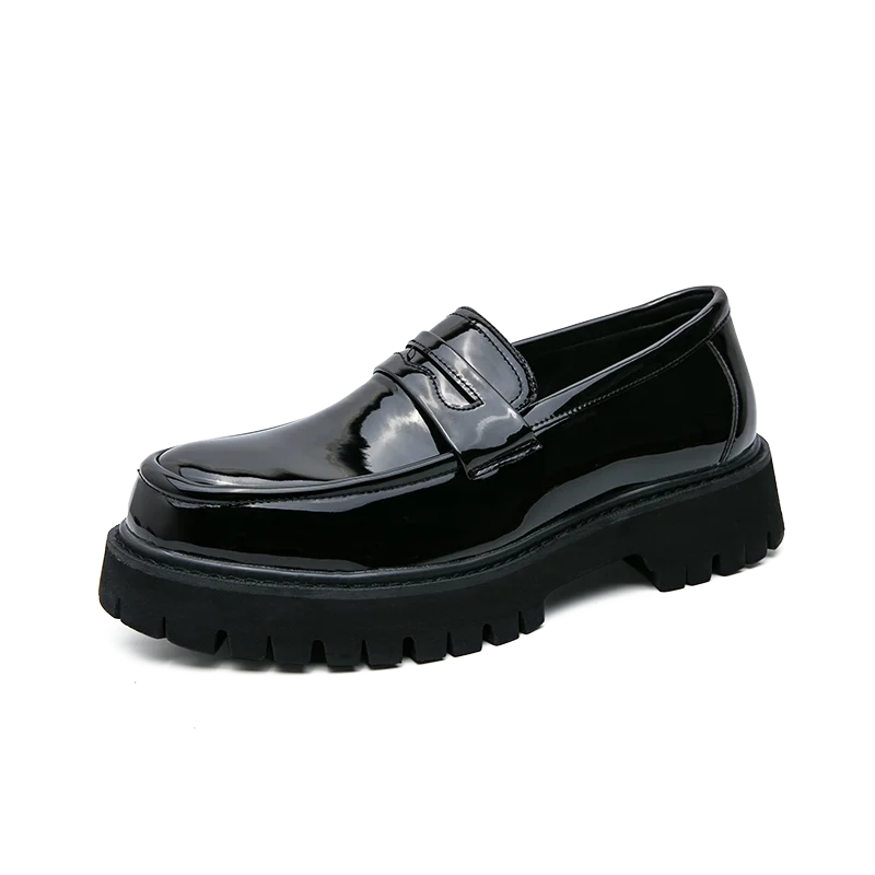 Premium Business Men's Loafers High Sole