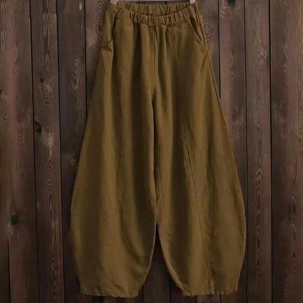 Cotton-Linen Pants