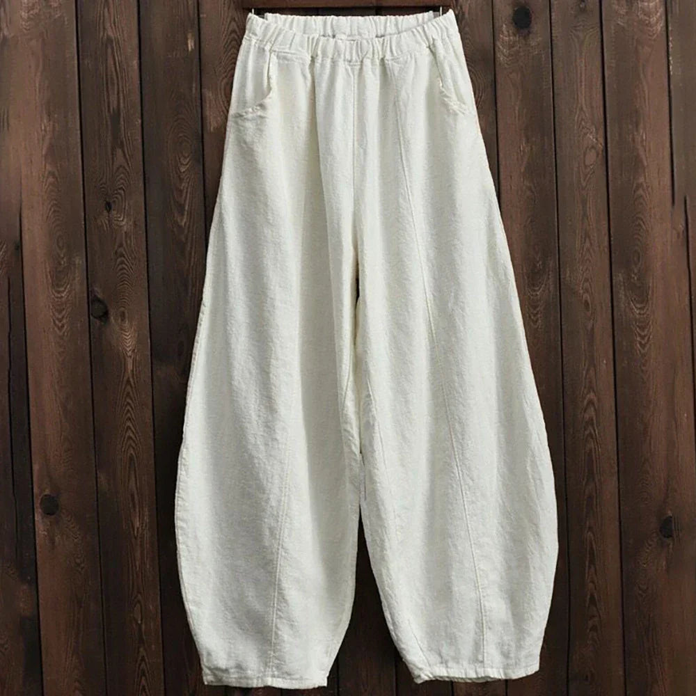 Cotton-Linen Pants