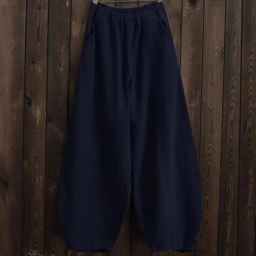 Cotton-Linen Pants