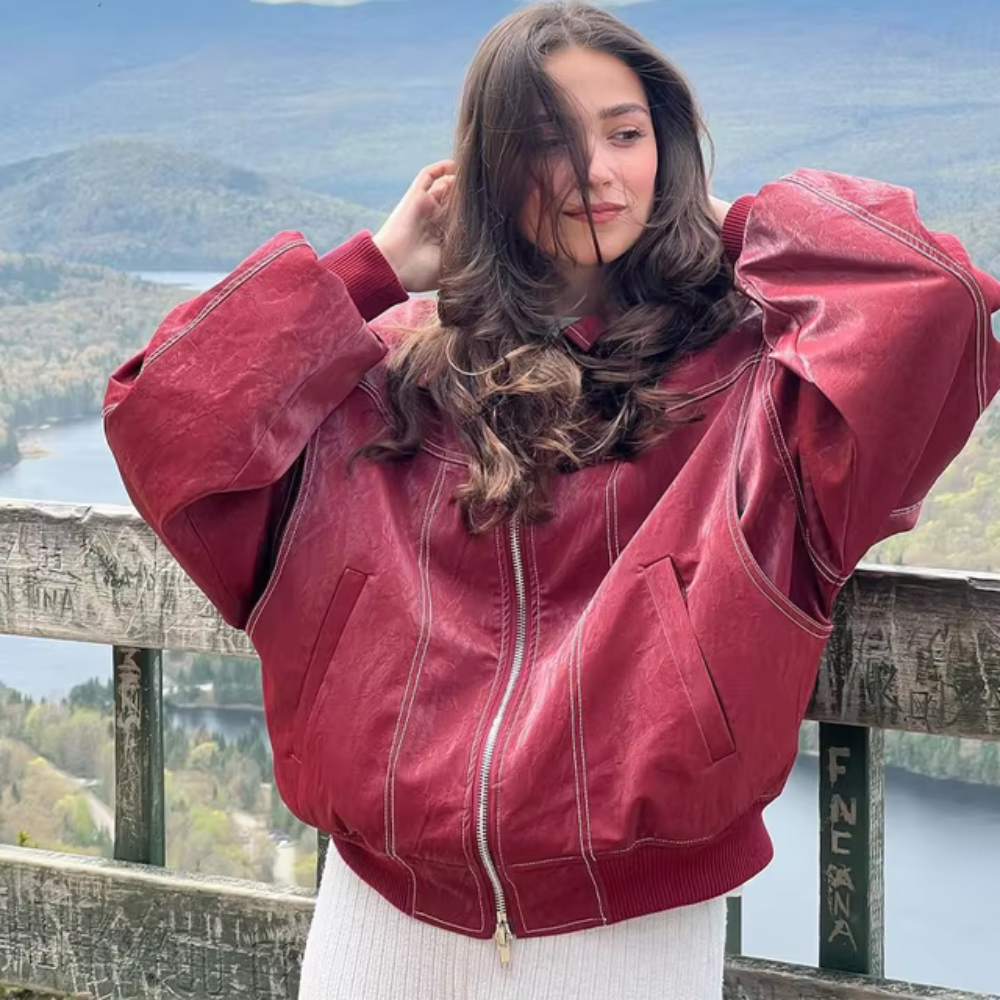 Lysse-Fashion | Large jacket with zipper