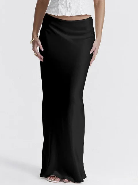 Satin Dream Maxi Skirt