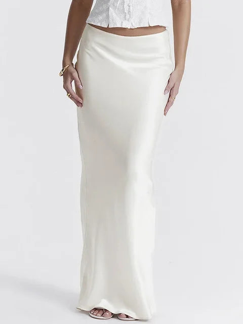 Satin Dream Maxi Skirt