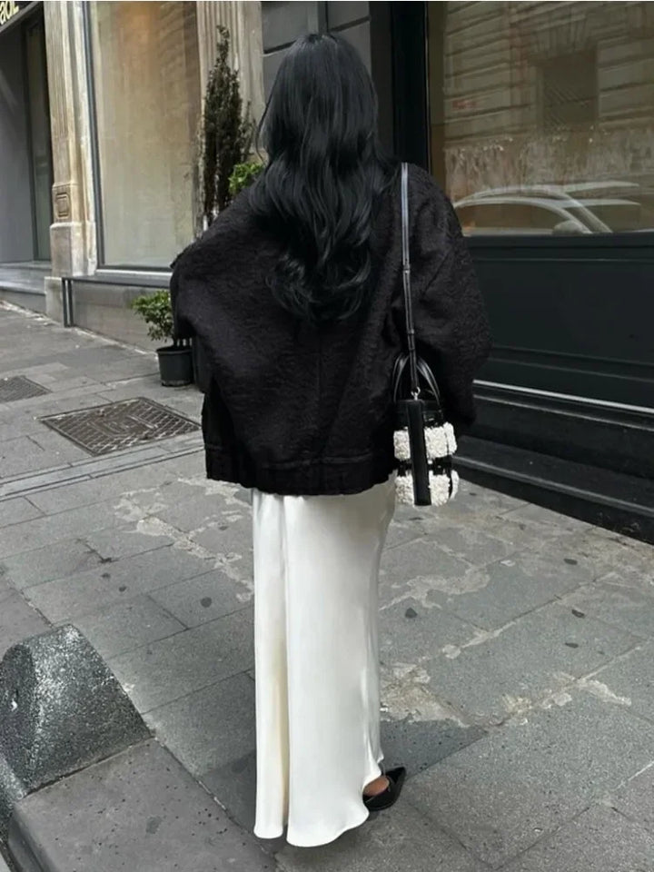 Satin Dream Maxi Skirt