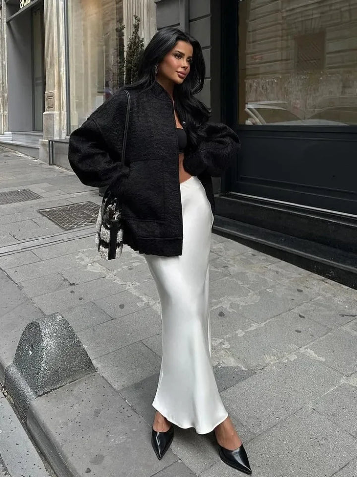 Satin Dream Maxi Skirt