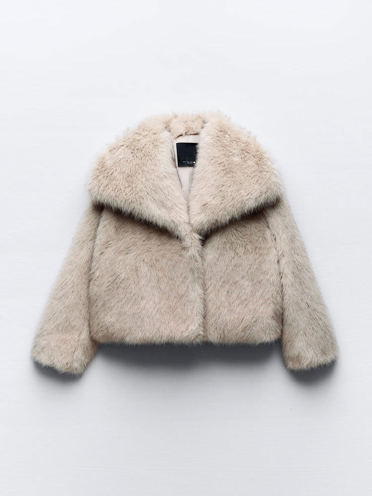 Lysse Fashion | Warm Fur Jacket For Women In Stylish Design