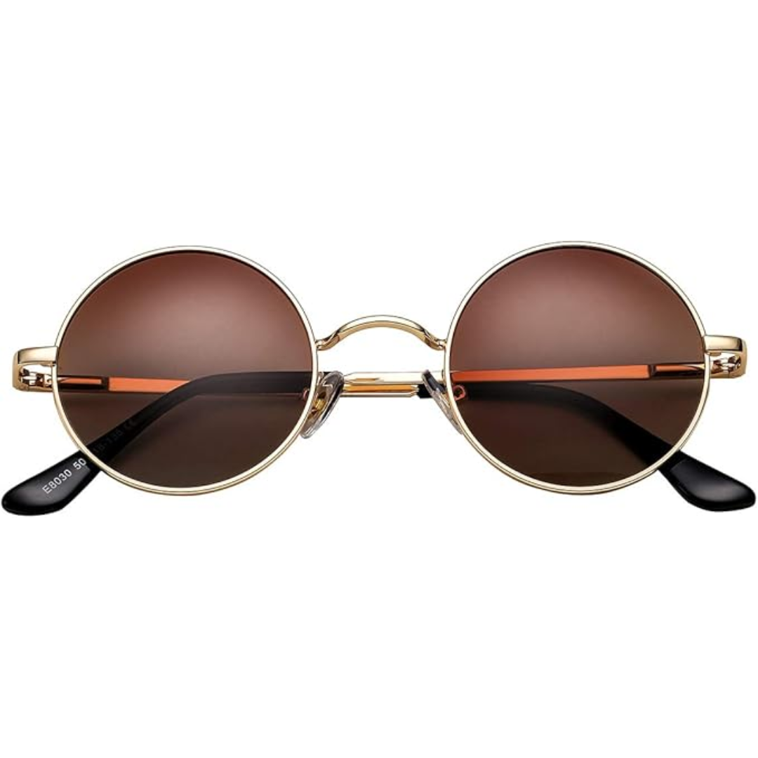 Round Polarized Sunglasses