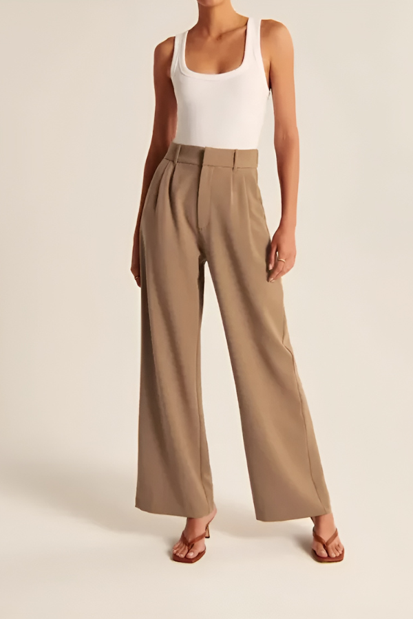 Pants With Wide Legversatile Elegance